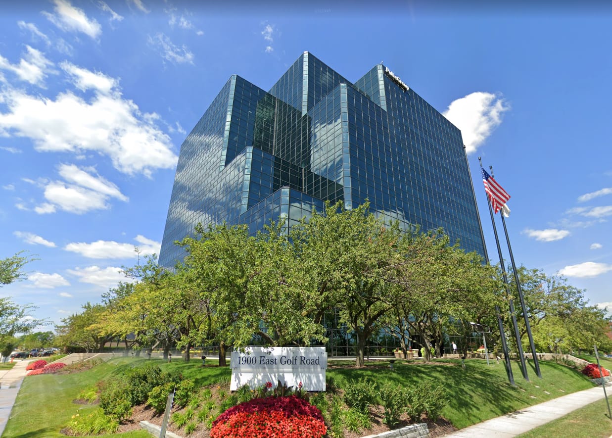 The PRIMEDIA Network offices at 1900 East Golf Road, Schaumburg